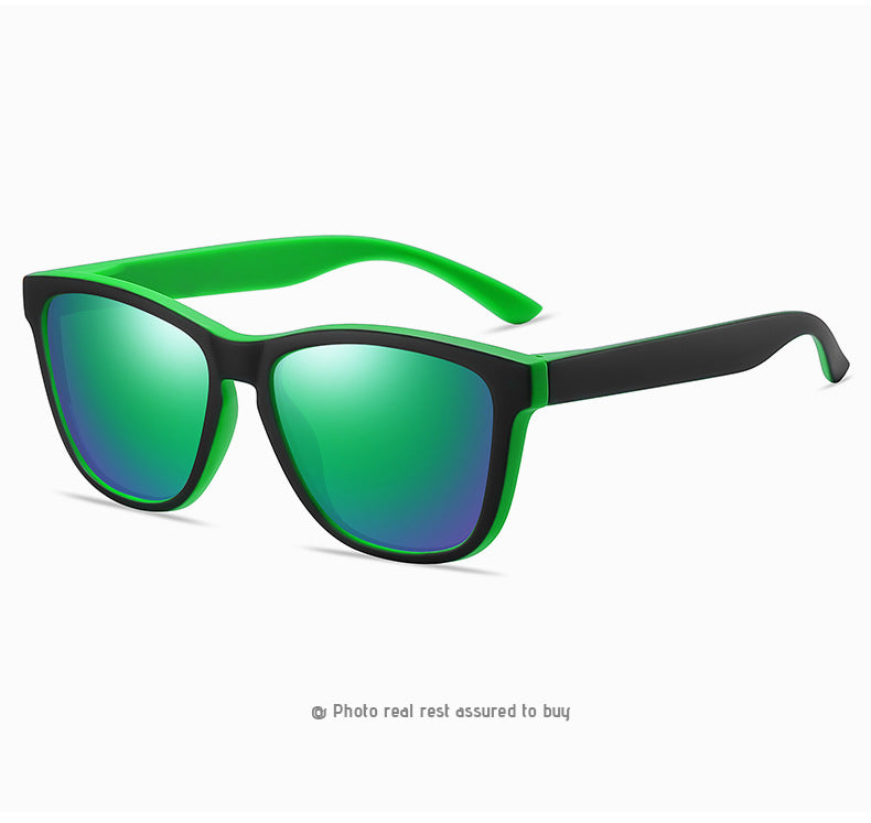 Fashion Colorful Square Polarized Sunglasses(Fu/3039)