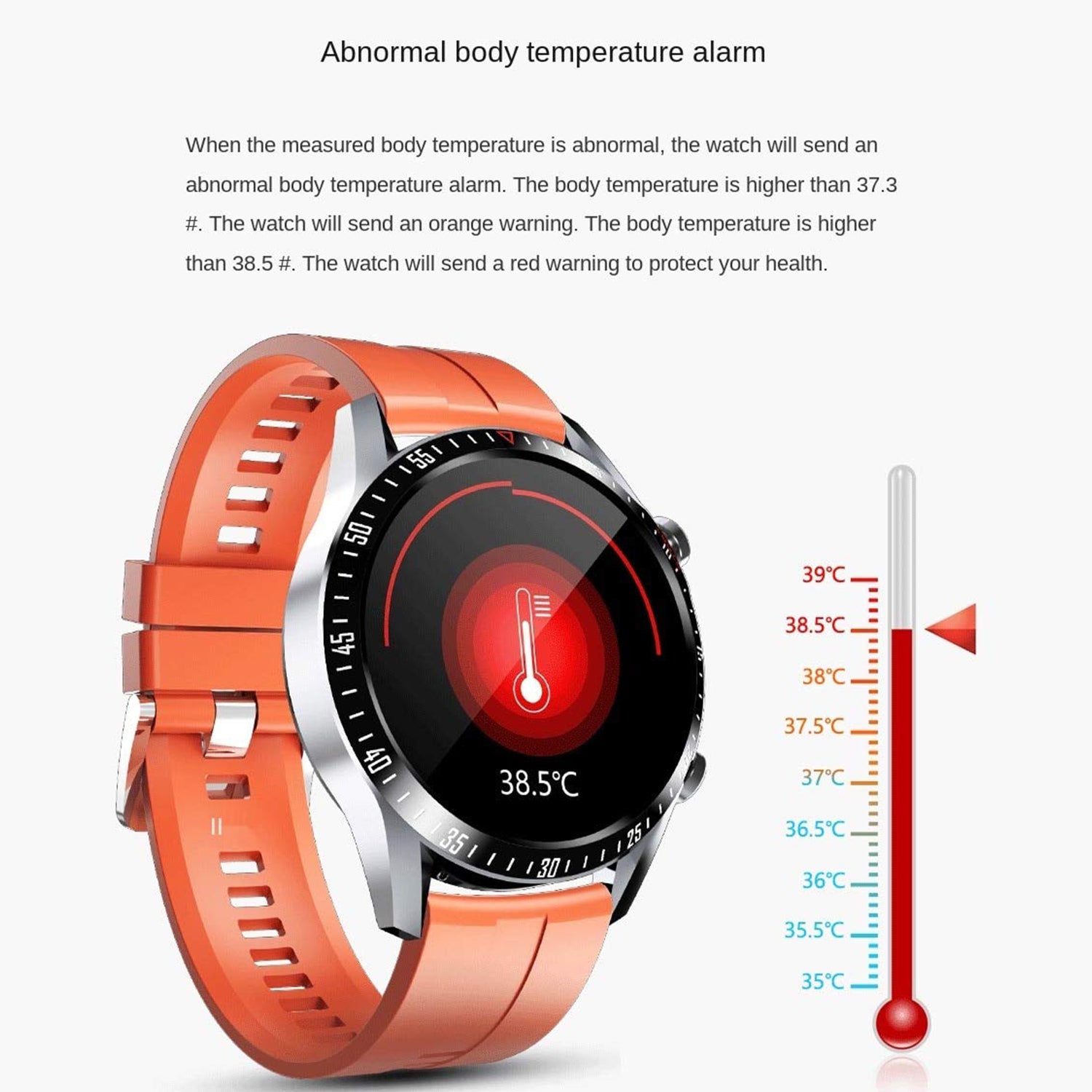 Business Sports Smart Watch for iOS and Android Devices