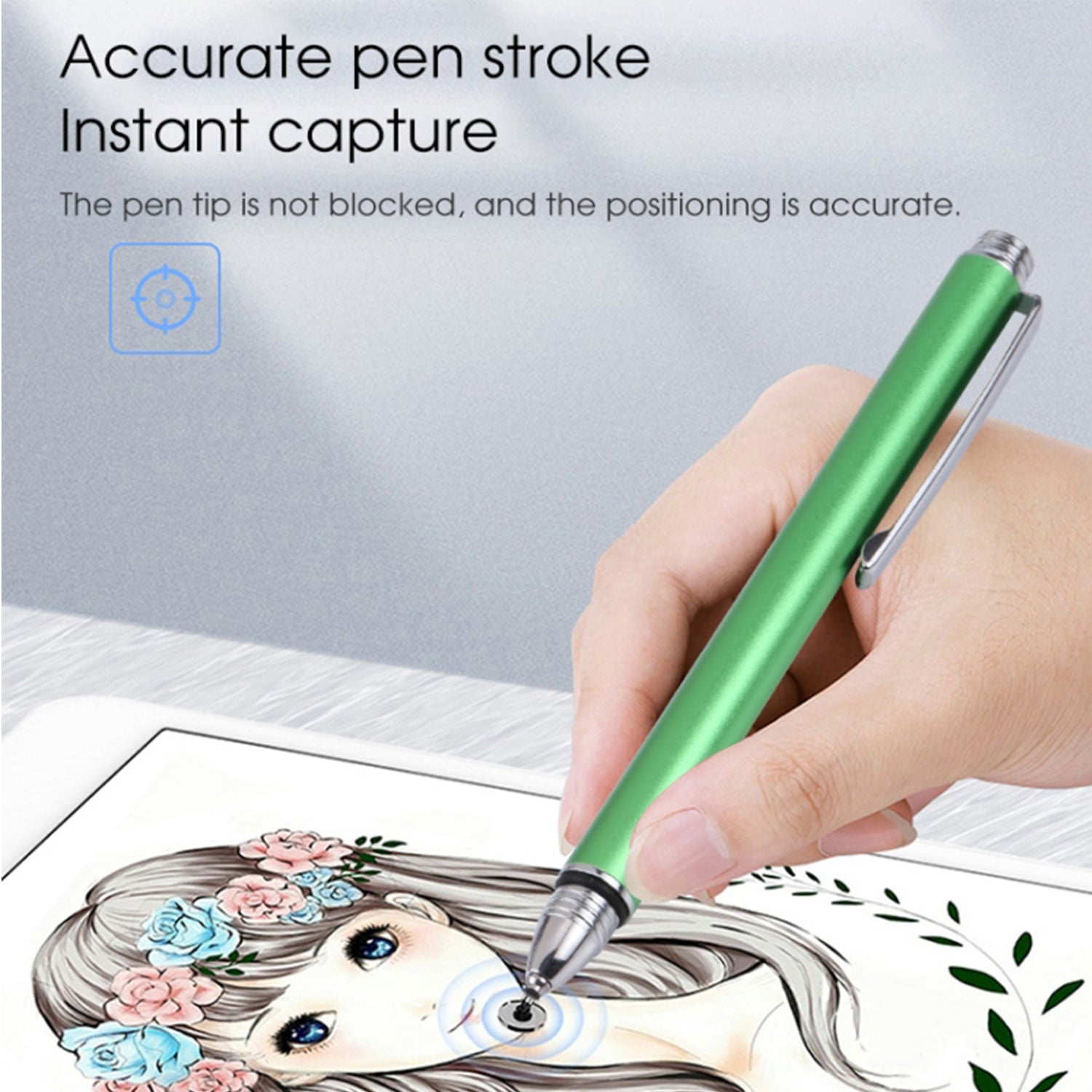 Fine Point Capacitive Touch Pen for Ipad Tablet Desktop Smartphone