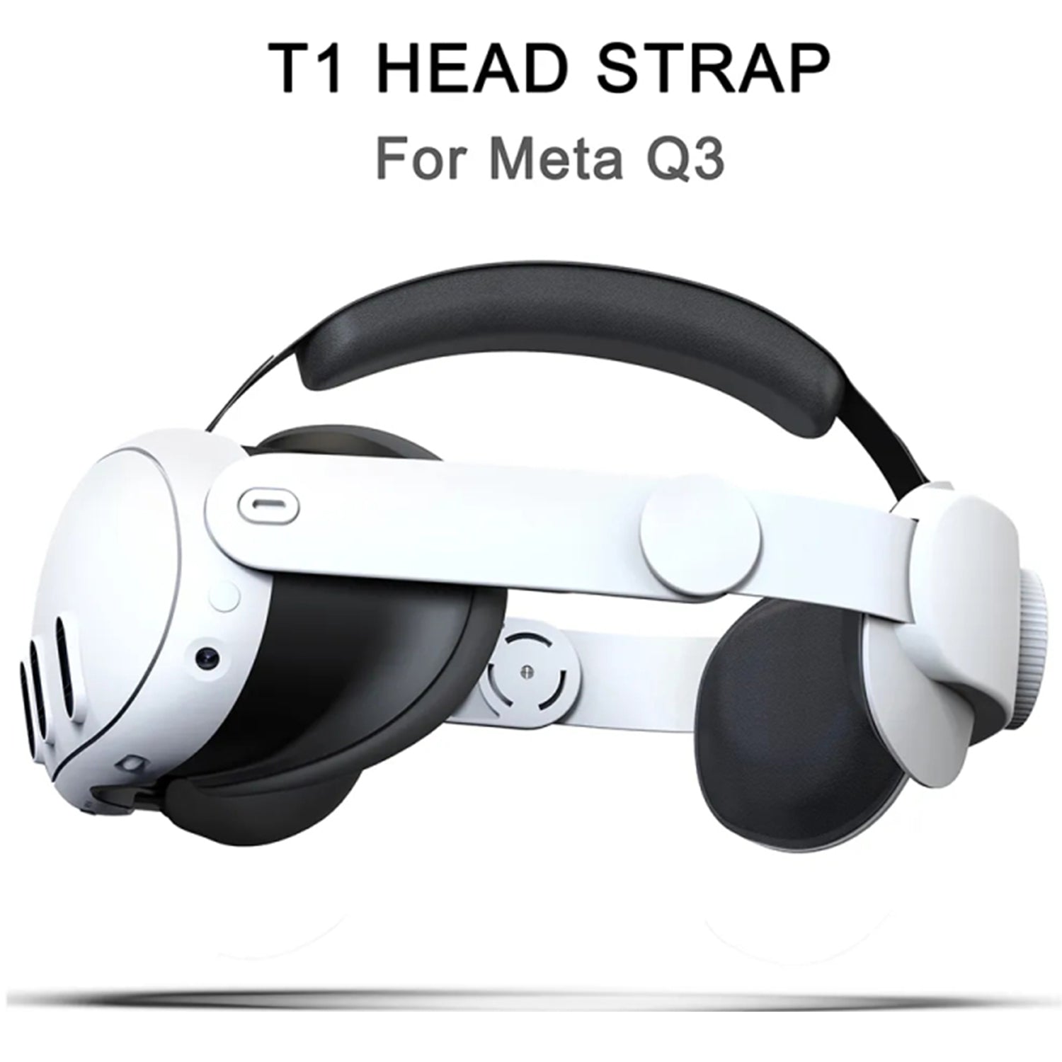 Head Strap For Meta Quest 3 Headset,Adjustable Elite Headband Replacement For Enhanced Support,Foldable Comfort For Quest 3 Accessories Reduce Face And Head Pressure