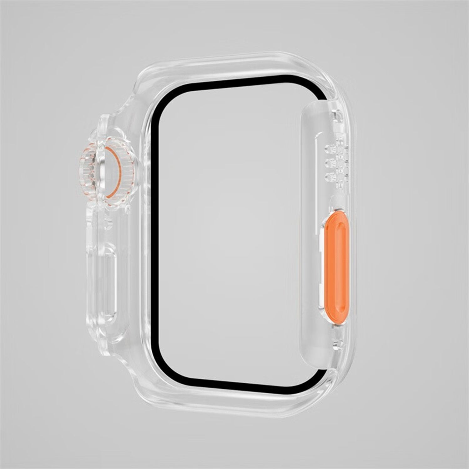 2 in 1 (40MM) PC material half pack case with screen protector for Apple Watch  SE(2/1)6/5/4