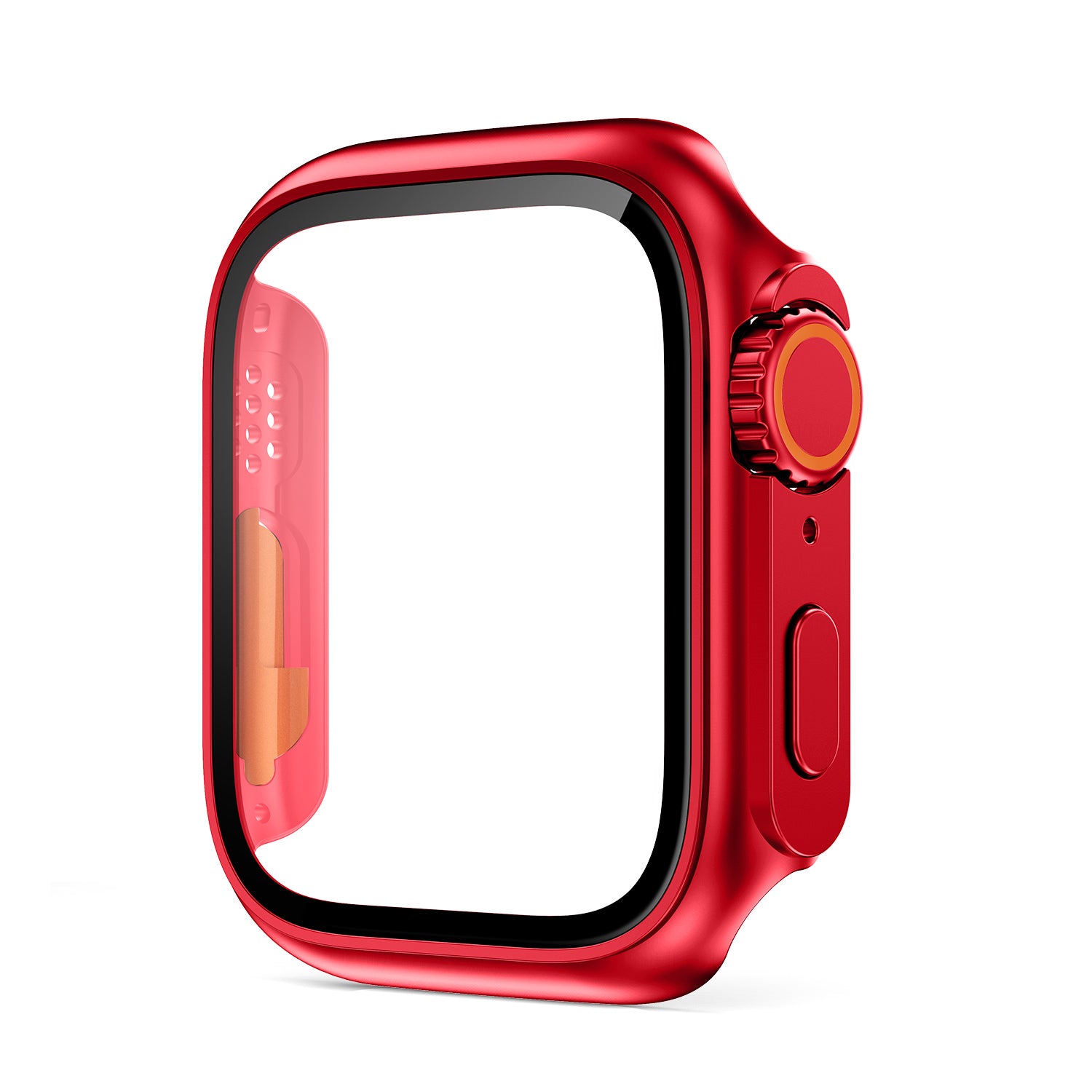 2 in 1 (40MM) PC material half pack case with screen protector for Apple Watch  SE(2/1)6/5/4
