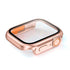 2 in 1 (44MM) PC material half pack case with screen protector for Apple Watch SE(2/1)6/5/4