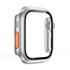 2 in 1 (40MM) PC material half pack case with screen protector for Apple Watch  SE(2/1)6/5/4