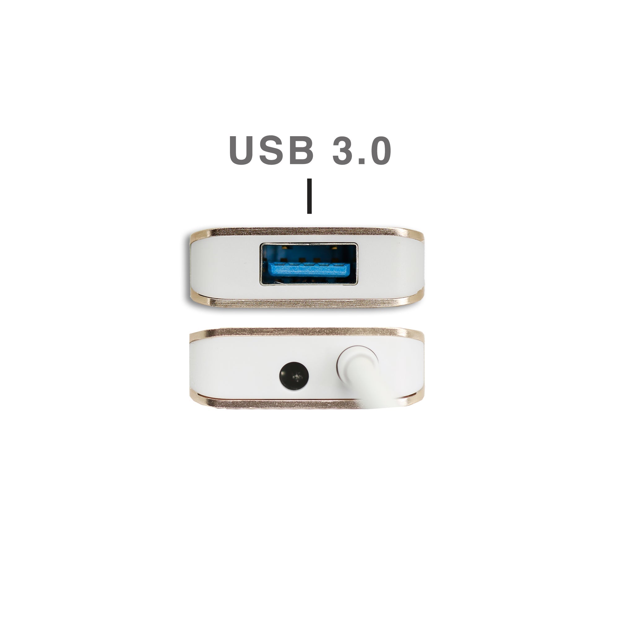 4in1 USB 3.0 Four Port HUB Adapter for Mac & Windows