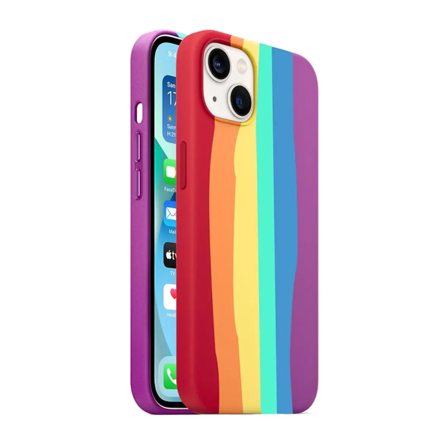 iPhone 14 Plus(6.7") Colorful Silicone Case