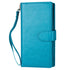 Samsung Galaxy S22 Ultra 2 IN 1 Leather Wallet Case with 9 Credit Card Slots and Removable Back Cover