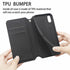 iPhone 14/13  colorful magnetic suction fashion leather case