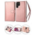 Samsung Galaxy S22 Ultra 2 IN 1 Leather Wallet Case with 9 Credit Card Slots and Removable Back Cover