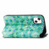 iPhone 14/13  colorful magnetic suction fashion leather case