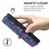 iPhone 14/13  colorful magnetic suction fashion leather case