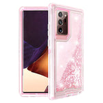 Samsung Galaxy Note 20 Ultra Transparent Floating Glitter Heavy Duty Case