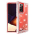 Samsung Galaxy Note 20 Ultra Transparent Floating Glitter Heavy Duty Case