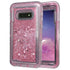 Transparent Floating Glitter Heavy Duty Case for Galaxy S10e (5.8")