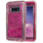 Transparent Floating Glitter Heavy Duty Case for Galaxy S10e (5.8")