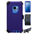 Heavy Duty Shock Reduction Case with Belt Clip (No Screen) for Galaxy S9