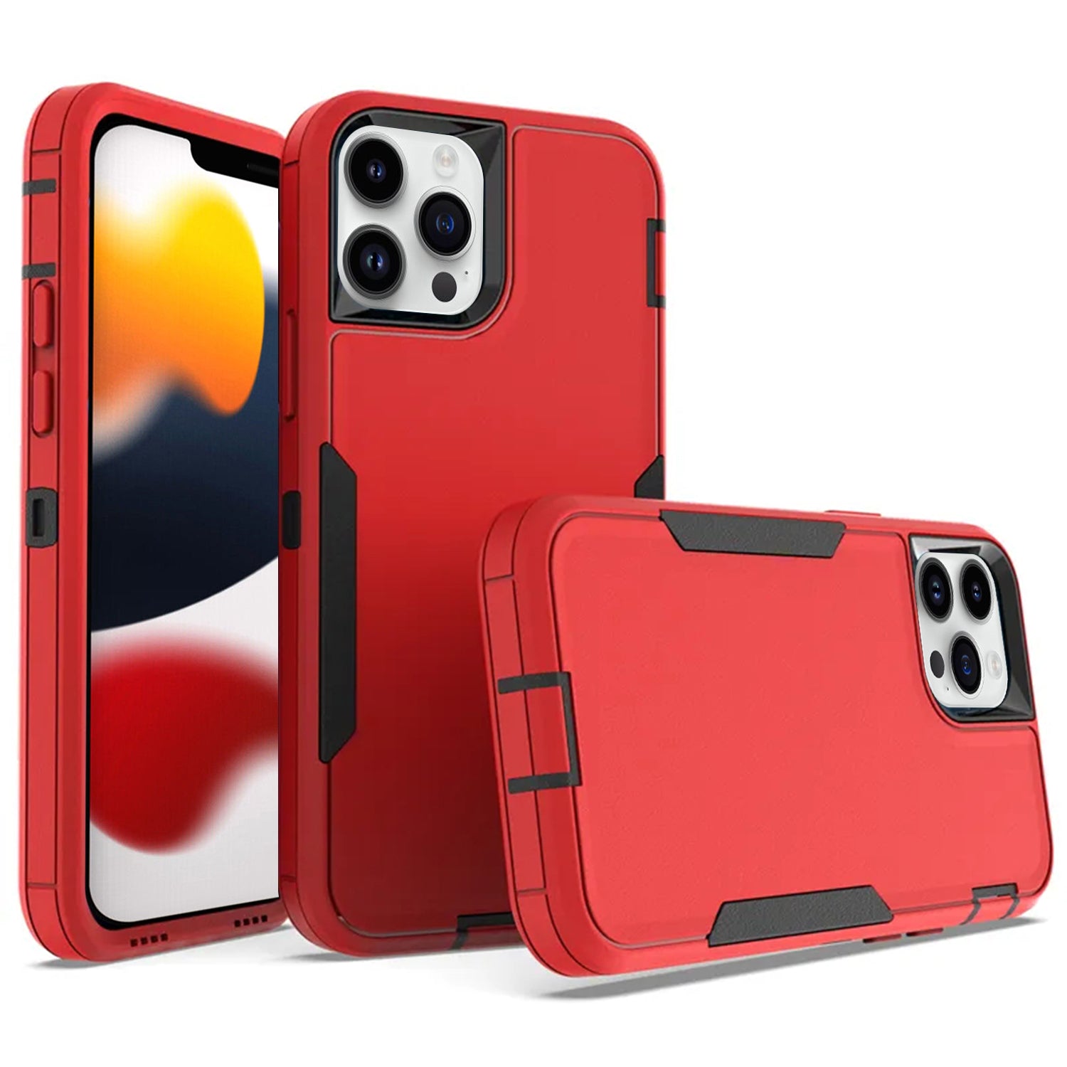 iPhone 12 Pro Max(6.7") Adsorbable  fully protected heavy-duty shockproof housing case