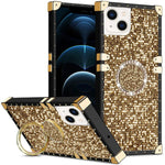 iPhone 14 Plus (6.7") TPU Luxury Leopard Print with Kickstand