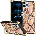 iPhone 14 Pro TPU Luxury Leopard Print with Kickstand