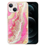 iPhone 14/13 (6.1")Marbling is ultra-thin, light, fashionable, soft and elastic, suitable case