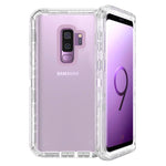 Transparent Full Protection Heavy Duty Case without Clip for Galaxy S9 Plus