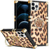 iPhone 14 Pro TPU Luxury Leopard Print with Kickstand