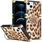 iPhone 14 Plus (6.7") TPU Luxury Leopard Print with Kickstand