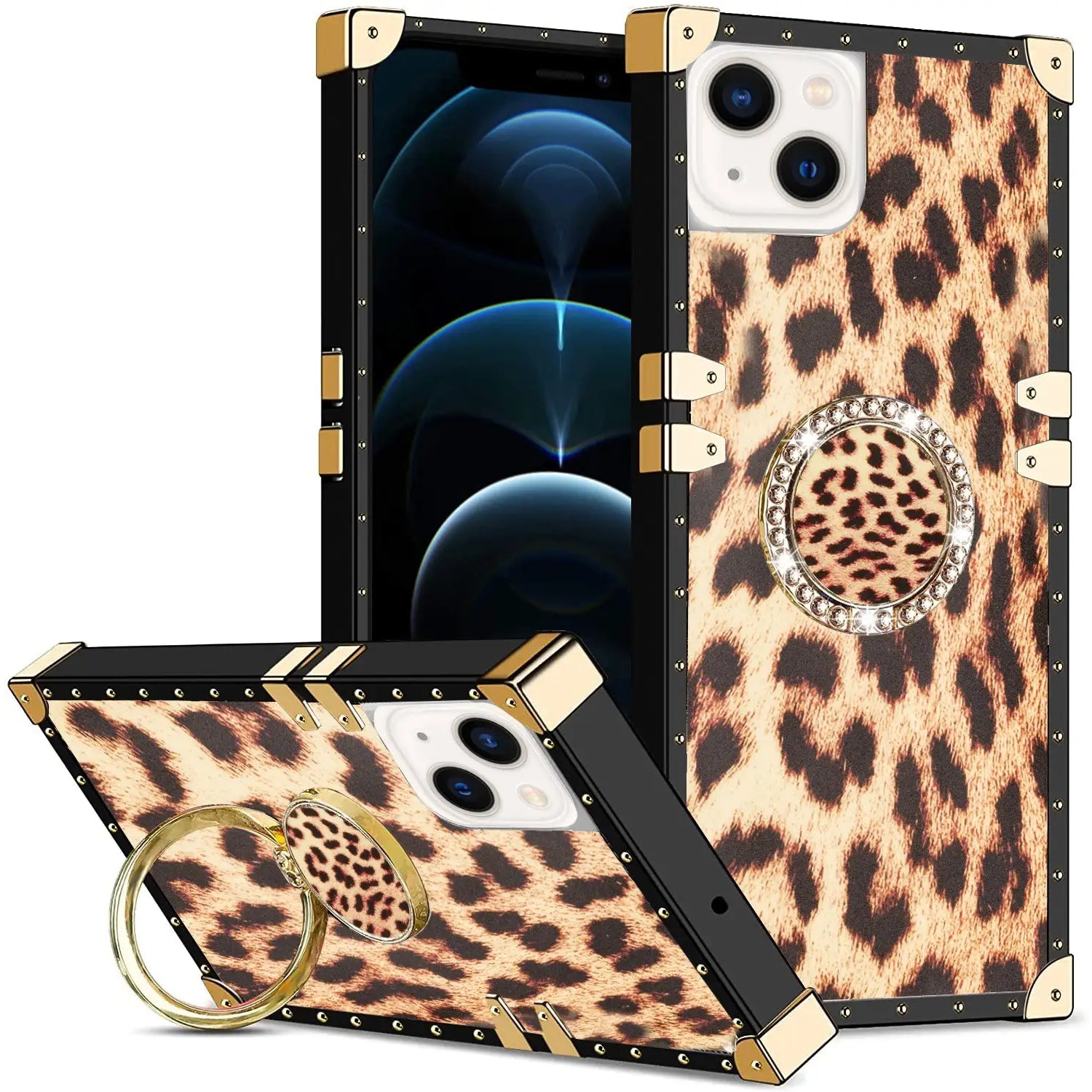 iPhone 14/13 TPU Luxury Diamonds Fashion Case