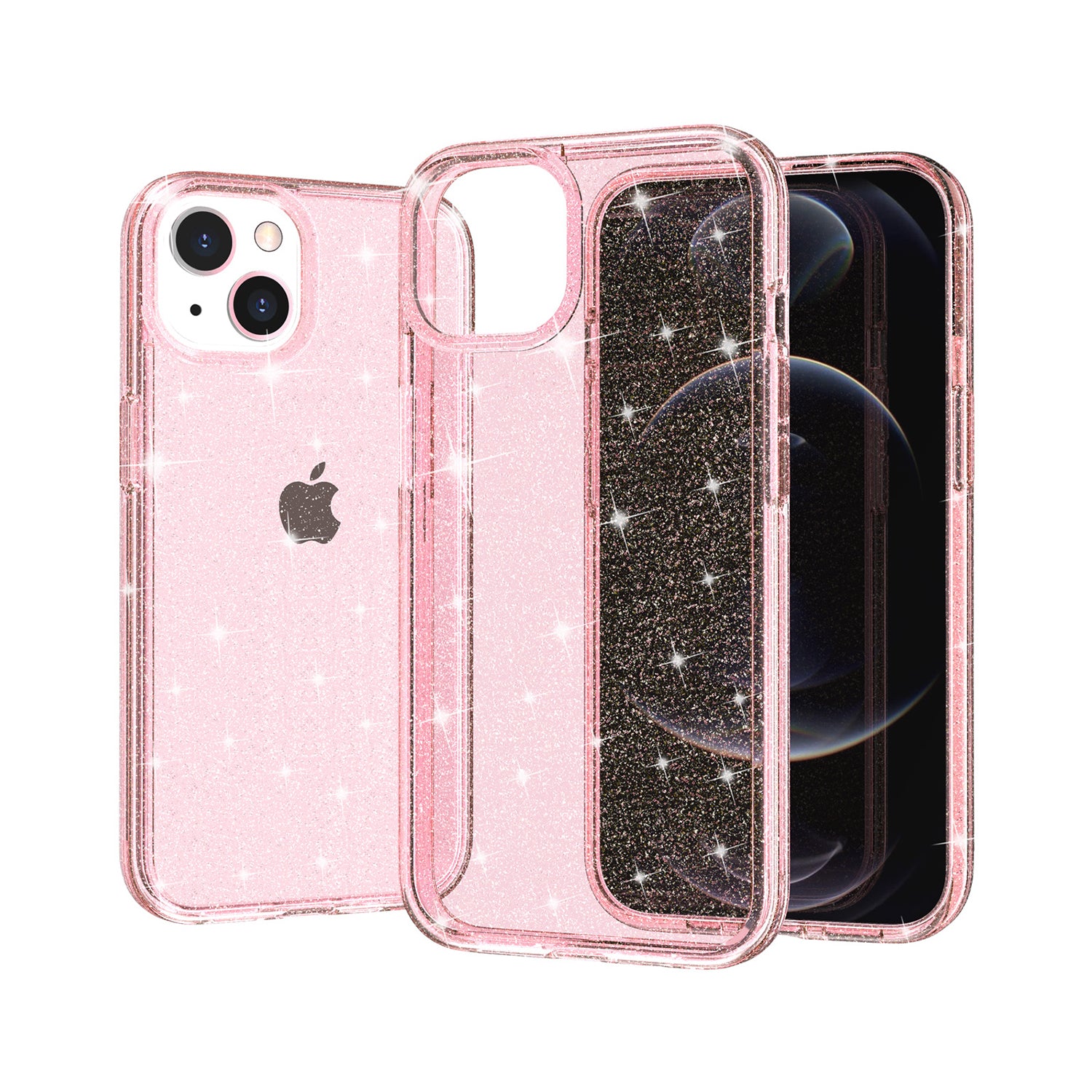 iPhone 14/13 Gradient Shiny Transparency Case