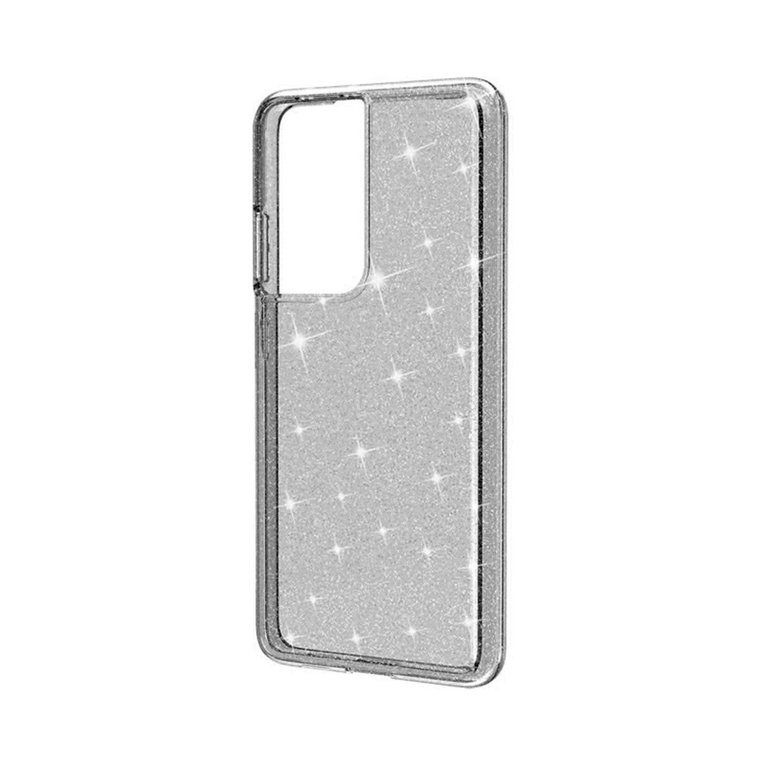 Shiny Transparency Phone Case for Samsung Galaxy S21 Ultra