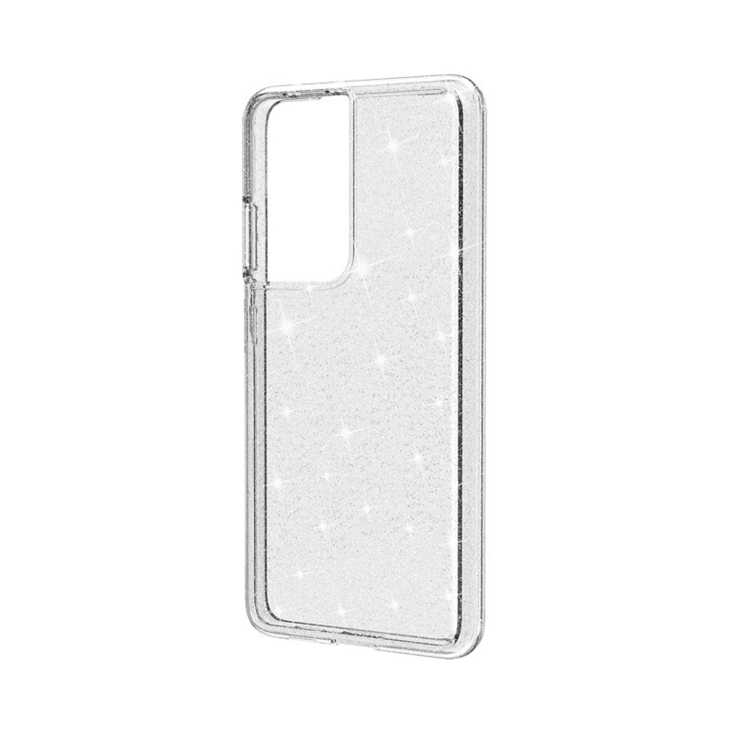 Shiny Transparency Phone Case for Samsung Galaxy S21 Ultra