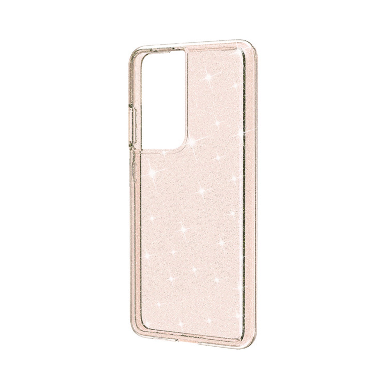 Shiny Transparency Phone Case for Samsung Galaxy S21 Ultra