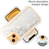 iPhone 14 Plus (6.7") Transparent Floating Glitter Heavy Duty Case