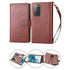 Samsung Galaxy S20 Plus 2 IN 1 Leather Wallet Case with 9 Credit Card Slots and Removable Back Cover