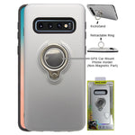 Ring Magnetic GPS car mount Phone Holder Case for Samsung Galaxy S10 Case