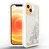 iPhone 14/13 Transparent Floating Glitter Heavy Duty Case