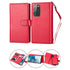 Samsung Galaxy S20 Plus 2 IN 1 Leather Wallet Case with 9 Credit Card Slots and Removable Back Cover