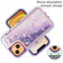 iPhone 14/13 Transparent Floating Glitter Heavy Duty Case