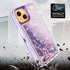 iPhone 14 Plus (6.7") Transparent Floating Glitter Heavy Duty Case