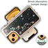 iPhone 14 Plus (6.7") Transparent Floating Glitter Heavy Duty Case