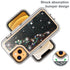 iPhone 14/13 Transparent Floating Glitter Heavy Duty Case