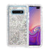 Transparent Floating Glitter Heavy Duty Case for Galaxy S10 Plus (6.4")