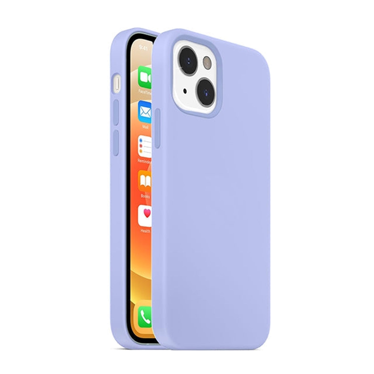 iPhone 14/13 Colorful Liquid Silicone Gel Rubber Case