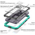 iPhone 15 360 Full Protective Waterproof Case With Built-in Screen Fingerprint Protector