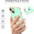 iPhone 14 Fashion Ring Magnetic GPS car mount Phone Holder Case