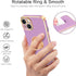 iPhone 14 Fashion Ring Magnetic GPS car mount Phone Holder Case