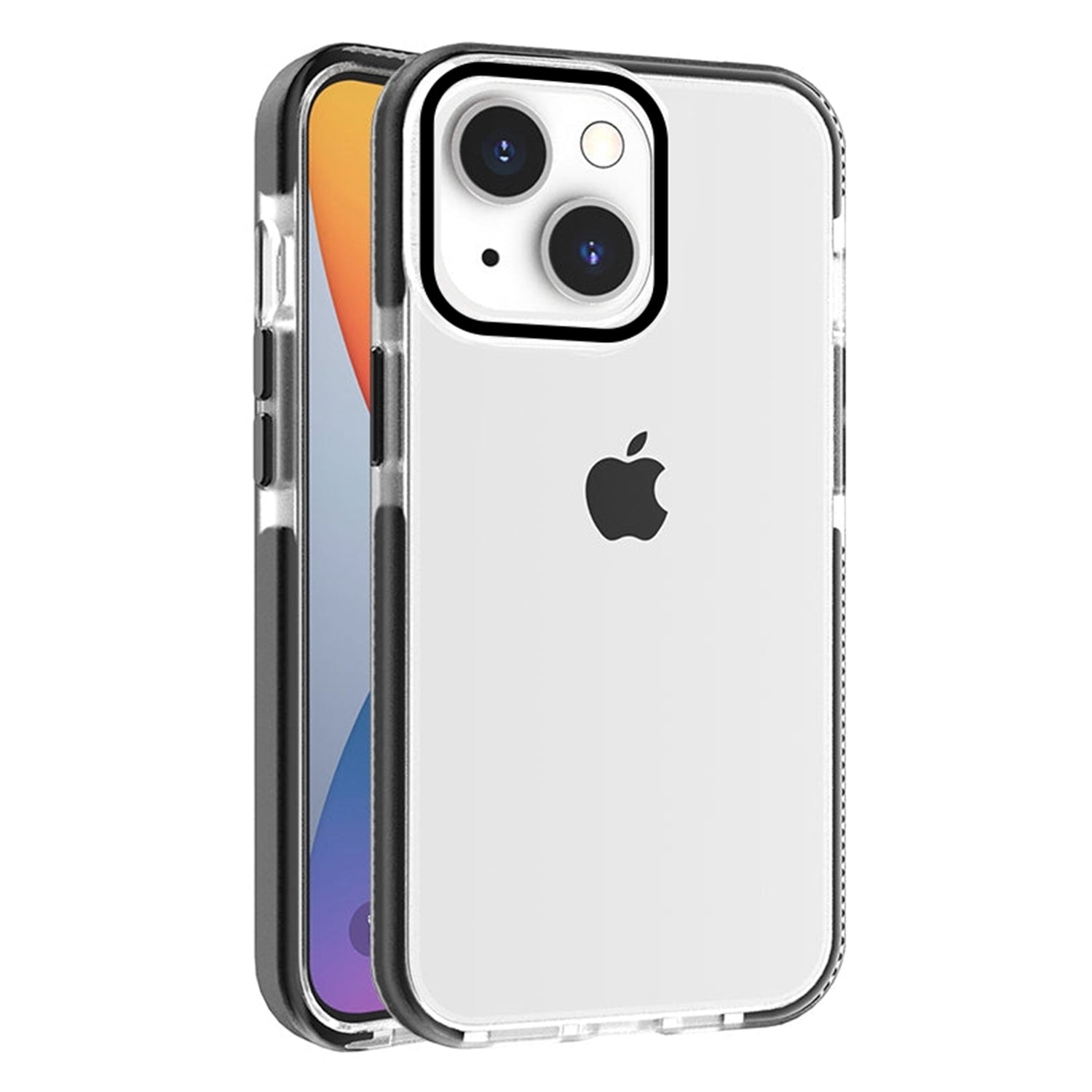 iPhone 14/13 transparent TPU Shockproof Drop Resistant Case