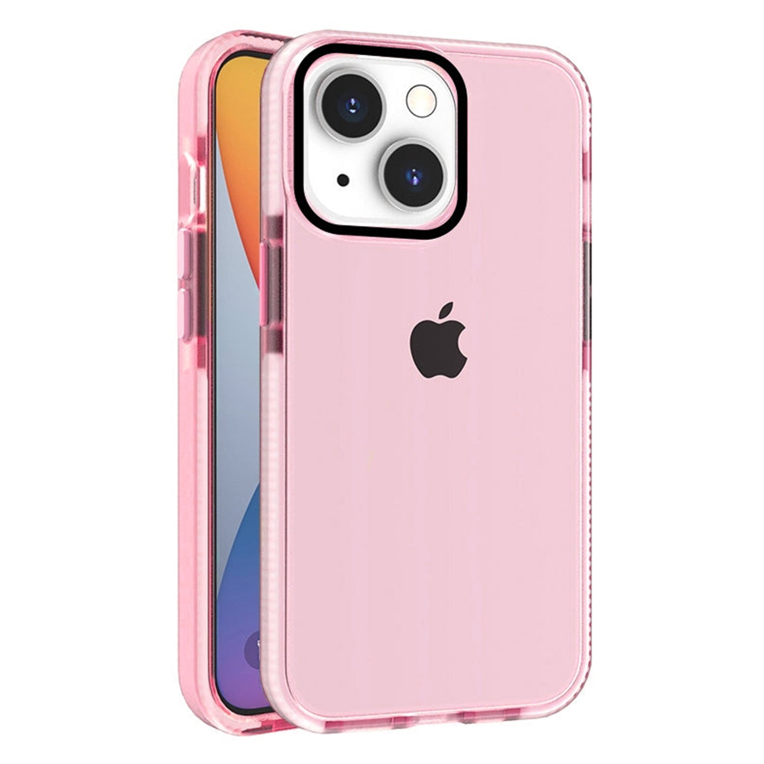 iPhone 14/13 transparent TPU Shockproof Drop Resistant Case