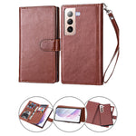 Samsung Galaxy S21 Plus 2 in 1 Leather Wallet Case With 9 Credit Card Slots and Removable Back Cover