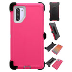 Heavy Duty Shock Reduction Case with Belt Clip (No Screen) for Galaxy Note 10